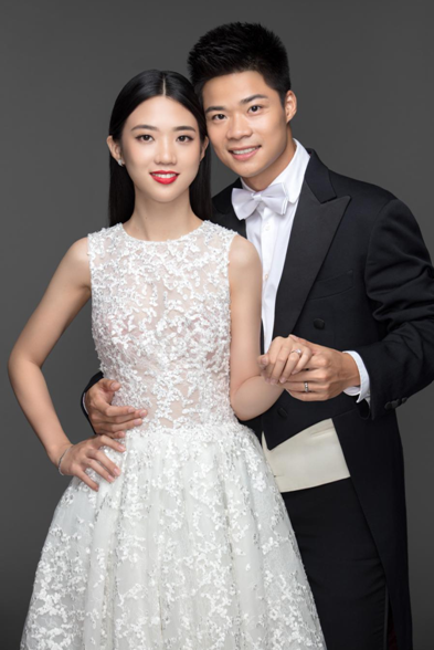 蘇炳添十月大婚曝光婚紗照 將娶青梅竹馬美嬌妻