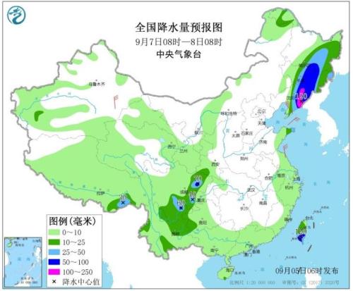 臺(tái)風(fēng)"玲玲"進(jìn)黃海